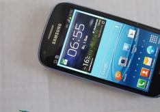 Первый взгляд на Samsung Galaxy S3 Mini Мобильные телефоны самсунг galaxy s3 mini